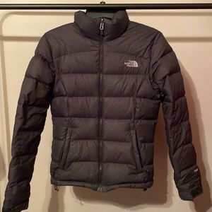 Dark grey The North Face puffer jacket